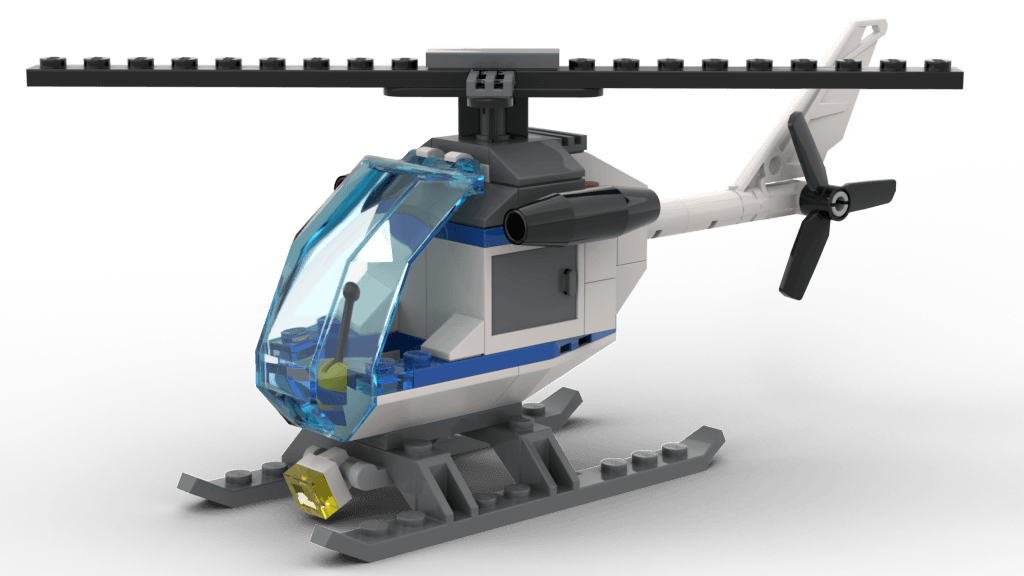 Police Station - Police Helicopter (60047)